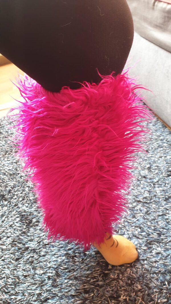pinke Stulpen – Bild 3
