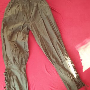 braune Leinenhose