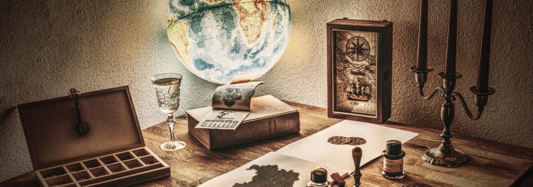 Vorläufiges Titelbild zum Stück In 80 Tagen um die Welt